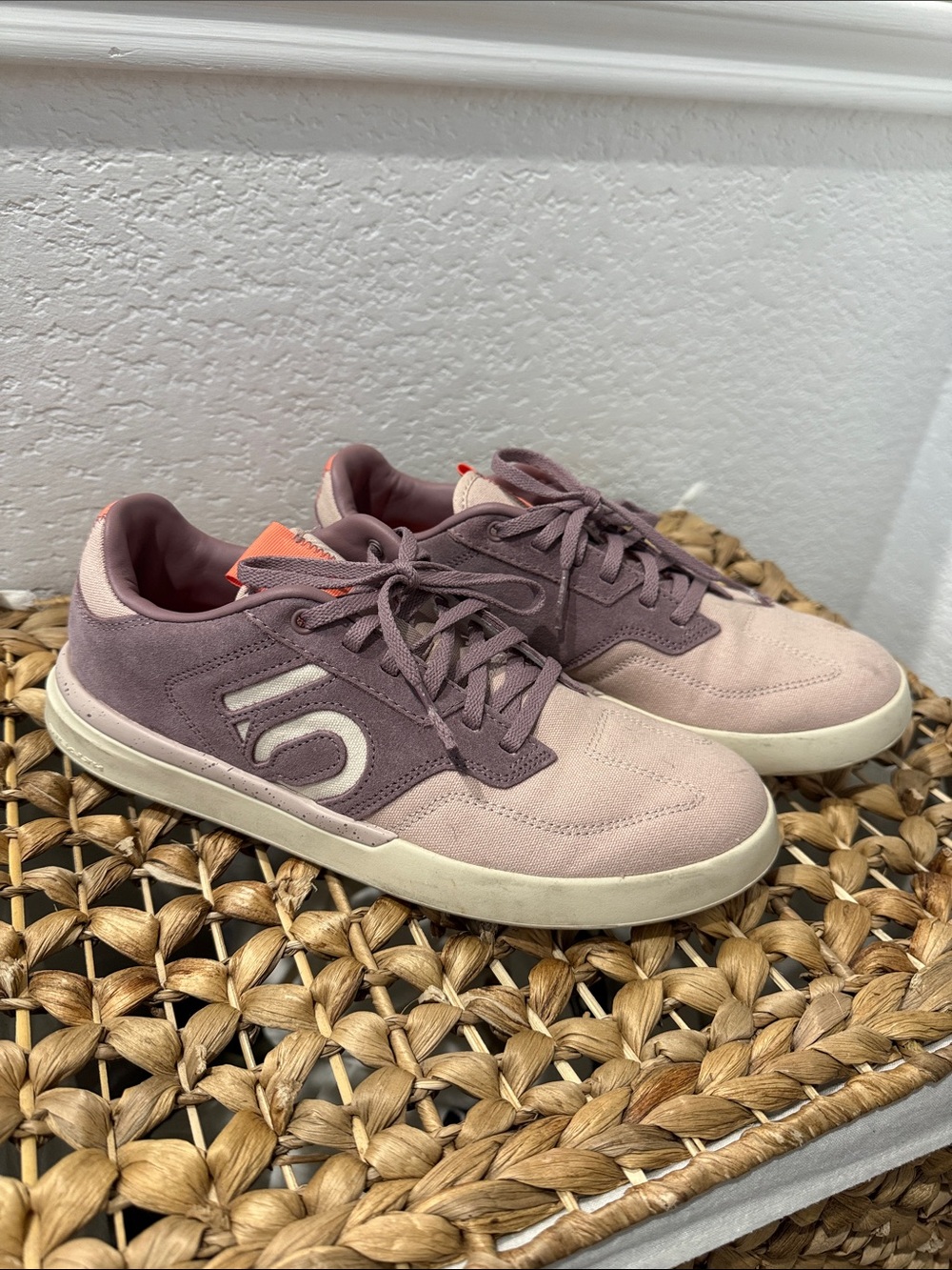 adidas Five Ten Sleuth Purple Wonder Taupe Coral Fusion Womens Cycling Sneakers